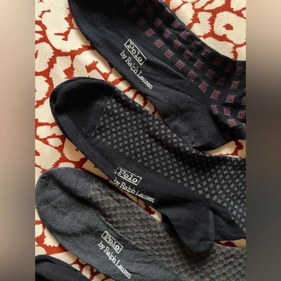 Polo Ralph Lauren Pima Cotton Dress Socks Set Large 10-13 - Picture 4 of 5